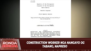 Construction worker nga nangayo og tabang napreso [upl. by Diahann766]