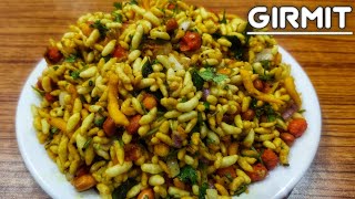 ಗಿರ್ಮಿಟ್ ರೆಸಿಪಿ  Spicy amp Tasty GIRMIT Recipe in Kannada  QUICK Masala Puffed Rice Masala MANDAKKI [upl. by Tombaugh]