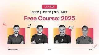 Free Full Course  Announcement  UCEED • CEED • NID • NIFT [upl. by Ludewig874]