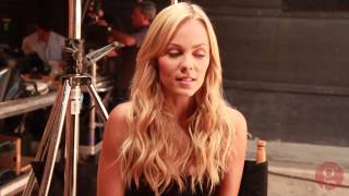 Bitten onset interview with Laura Vandervoort [upl. by Nivalc810]