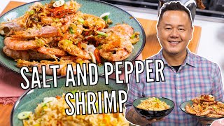 How to Make Salt and Pepper Shrimp with Jet Tila  Ready Jet Cook  Food Network [upl. by Mapes12]