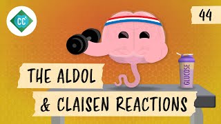 The Aldol and Claisen Reactions Crash Course Organic Chemistry 44 [upl. by Hurwitz]