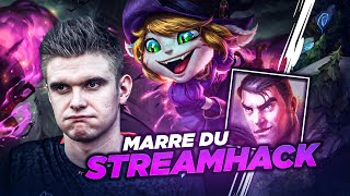 RHOBALAS  SMURF NO VELKOZ  JEN AI MARRE DE CE STREAMHACKER  TRISTANA VS JAYCE  LOL FR [upl. by Ennairej]