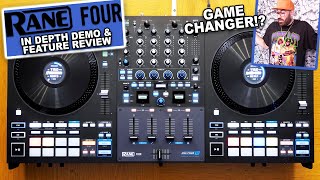 Is the Rane FOUR the most creative DJ controller EVER made Review amp demo with Serato TheRatcave [upl. by Maxi50]