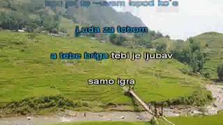 Luda za tobom Lepa Brena karaoke [upl. by Syned]