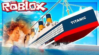 • UCIECZKA Z TONĄCEGO 🚢 TITANICA • ⚓ ROBLOX ⚓🛳️ [upl. by Assin978]