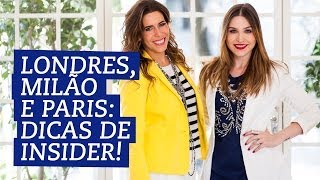 Londres Milão e Paris dicas de insider pra quem quer estudar fora e passear [upl. by Ennair]