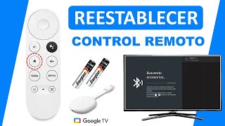 Reestablecer Control Remoto Chromecast Google TV [upl. by Avir879]