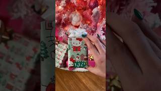 ASMR mystery unboxing ADVENT DAY 1 ✨🎀🎄 asmr unboxing shorts [upl. by Cati]