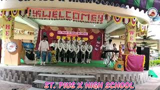 ST PIUS X HIGH SCHOOL RAMNAGAR HYDERABAD SINGING COMPETITION 2024  2025 [upl. by Rolanda214]