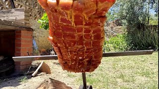 COSTILLAR DE CERDO AL ASADOR🔥💪 CUERITO CROCANTE🤤 [upl. by Laurie]