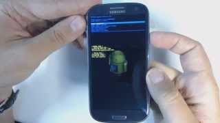 Samsung Galaxy S3 I9300 hard reset [upl. by Eniamrahc]