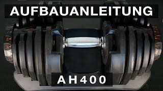 SPORTSTECH AH400 Kurzhantel  Aufbauanleitungconstructionstructureestructurastruttura [upl. by Stavros877]