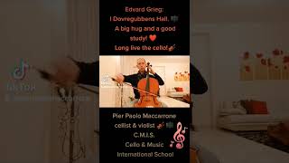 Edvard Grieg  Peer Gynt Op23  I Dovregubbens hall music violoncelle violonchelo cello grieg [upl. by Durkin]