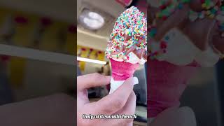 Only at Cronulla beach wogboyeats cronullabeach sydneyicecream [upl. by Fronnia]