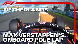 Max Verstappens Pole Lap  2023 Dutch Grand Prix  Pirelli [upl. by Adaline]