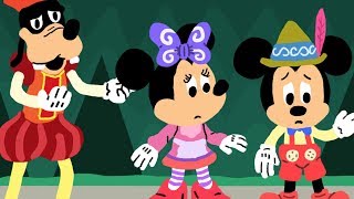 A Goofy Fairy Tale Drawing Mickey and Minnie Mouse  Disney Junior Doodles [upl. by Emlynne]