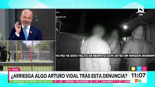 Vidal llega a entrenar ¿Se puede hacer control de identidad en un lugar privado Tu Día  Canal 13 [upl. by Esmerolda313]