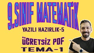 9sınıf matematik 1dönem 1yazılı soruları 1TEMA KÖKLÜ SAYILAR Bilgi Sarmal Matematik Yazarından [upl. by Sirref808]