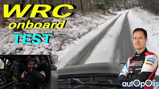 WRC 2024 test MONTE CARLO onboard OGIER Toyota YARIS rally1 [upl. by Alvy]