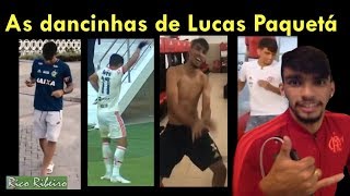 As dancinhas de Lucas Paquetá Paquetá suas danças e comemorações [upl. by Saideman495]