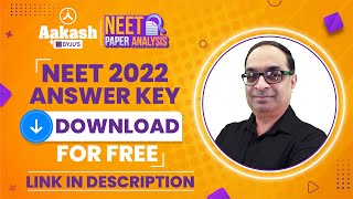 NEET 2022 Exam  NEET 2022 Answer Key Download for FREE  NEET Paper Analysis and Discussion [upl. by Nnawtna]