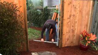 AdjustAGate® Gate Frame Installation and Introduction Video [upl. by Joelly31]