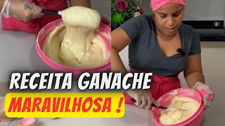 RECEITA DE GANACHE DELICIOSA E CREMOSA  😍 [upl. by Niki89]