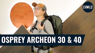 Osprey Archeon Travel Pack Series Review [upl. by Yruok945]