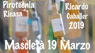 Mascletà 19 Marzo 2019 Martes Pirotecnia Ricasa  Ricardo Caballer [upl. by Novyaj]