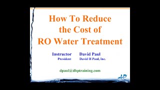 How to Reduce the Costs of RO Water Treatment [upl. by Ahsiekal]