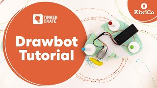 How to Build a Drawbot  Tinker Crate Project Instructions  KiwiCo [upl. by Ormiston]