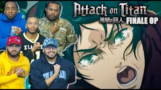 Attack on Titan The Final Season FINAL CHAPTER OP Reaction [upl. by Notterb533]