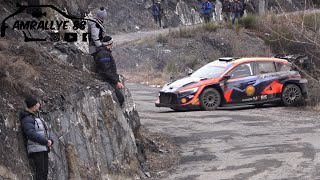 🇫🇷TEST WRC rallye montéCarlo 2024  Thierry Neuville Max attack  flat out [upl. by Ridgley412]