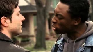 The Sopranos AJ and friends beat up black guy [upl. by Nieberg239]