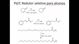 Redução de alcenos ou adição de H2 [upl. by Neelyak]