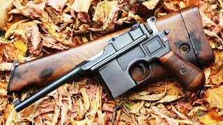 History of the Mauser C96 The Iconic 19thcentury Semiautomatic Pistol [upl. by Asel622]