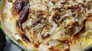 Cast Iron in the Oven  Rustic Scalloped Potatoes [upl. by Ahsial]