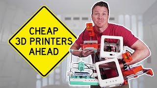 I Bought the 5 Cheapest 3D Printers on Amazon [upl. by Cheng]