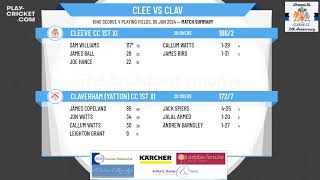 Cleeve CC 1st XI v Claverham Yatton CC 1st XI [upl. by Pavlov]