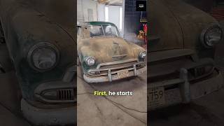 CHECK OUT THIS AMAZING WASH OF THIS CLASSIC CHEVY ✨trending carrestoration barnfind [upl. by Agamemnon]