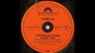 Level 42  The sun goes down  Living it up [upl. by Doy265]