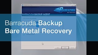 Barracuda Backup Service  Bare Metal Recovery Demonstration [upl. by Argile]