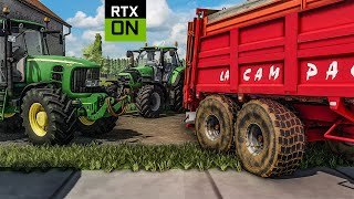 FS 22 Next Level RTX Graphics  Realistic mod amp Maximum settings gameplay  Looks like REAL LIFE [upl. by Attener]