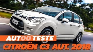 Citroën C3 2018 boa opção se você quer um hatch automático barato [upl. by Aenea56]