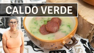 CALDO VERDE PORTUGUÊS  O MELHOR CALDO VERDE COM LINGUIÇA REVELEI TODOS OS SEGREDOS [upl. by Ecirbaf]