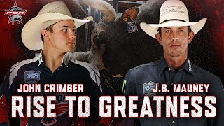 John Crimber and JB Mauney Rise to Greatness  PBR [upl. by Nyrahtak]