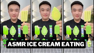 ASMR ice cream eating viral video 😀😀 asmr asmreating asmrfood asmricecreameatingvideos 126 [upl. by Etnovaj91]