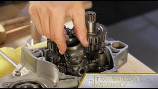 ProX CRF450X Rebuild Part 6 Transmission Assembly [upl. by Gregorio]