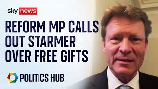 Hes the biggest crony of all Reform MP accuses Starmer of hypocrisy ahead of party conference [upl. by Moorefield285]